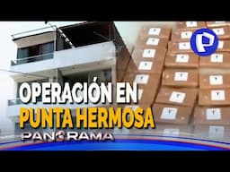 Operación en Punta Hermosa: 6.5 millones de dólares en cocaína escondidos en ropero