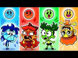 Feelings and Emotions for Kids 💖 Kids Song And Nursery Rhymes