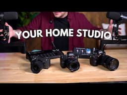 Setting up a Video Podcast Studio at Home for Two People  ( Our Studio Makeover)