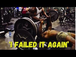 I Failed My PR On Bench Press AGAIN | FULL chest workout