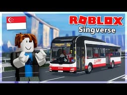 Driving Around Singapore in Roblox! (Singverse 🇸🇬)