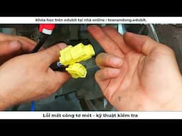 Pan Hư công tơ mét trên xe AB - Lỗi chập ECM