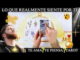 ⚠️LECTURA ESPECIAL⚠️TE AMA❓ TE PIENSA❓ LO QUE REALMENTE QUIERE DE TI 😱 ❤️LECTURA DE TAROT ❤️AMOR❤️