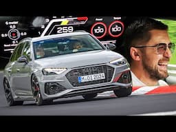 NO AUDISTEER, EPIC Handling: AUDI RS 4 Competition Plus // Nürburgring