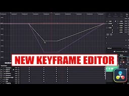 NEW Keyframe Editor in DaVinci Resolve 20 [ How to Use Keyframes Tutorial ]