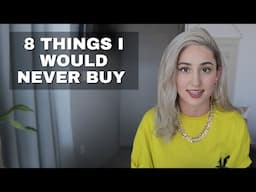 8 things I stopped buying to make more money