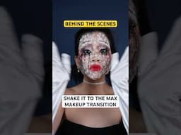 Creating a SHAKE IT TO THE MAX makeup transition #shorts