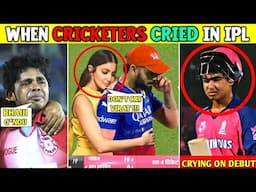 Most Emotional Moments In IPL 🥺 | When Cricketers Started Crying During Live Match In IPL 🥺