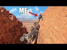 They Launched Off A Cliff… Driver Lucky To Be Alive!