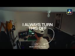 This ONE Setting Will Save You HOURS in DaVinci Resolve color grading!