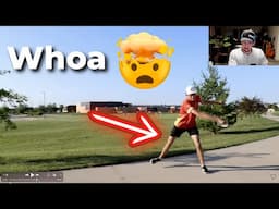 GANNON BUHR'S Leg Drive Is Crazy - DISC GOLF Throwing Techniques