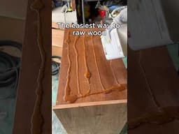 EASIEST WAY to Strip Wood! #woodworking #diy #restoration
