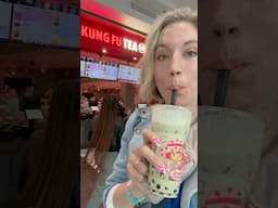 My first time trying Kung Fu Tea 🧋 #whatieatinaday