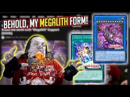 One Of Yu-Gi-Oh's Coolest Ritual Archetypes Is Back! [ New Card Blind Reaction ] [ Megalith ]