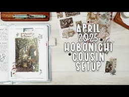 April 2025 Hobonichi Setup | April Plan with Me | Daily Journal Setup