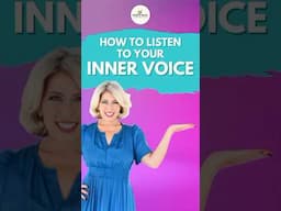 How to find your INNER VOICE…🙌🏼 #shorts
