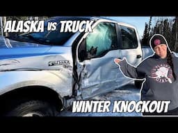 Alaska Crazy Winter Weather Totals My Truck AND My Cabin Kitchen