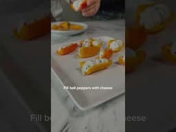 Obsessed with these goat cheese jalapeño poppers #jalapenopoppers