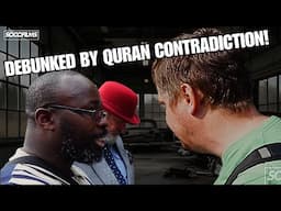 Muslim Debater Finds "Bible Contradiction" - Then Quran Contradiction Hits hard! | (Bob)