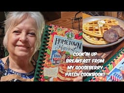 Gooseberry Patch Recipes! Buttermilk Pecan Waffles, Easy, Frugal
