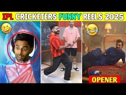 IPL Cricketers Most Funny Reels 2025 😂😂 | Cricketers Funny Videos | Virat, Sky, Pooran & Santner