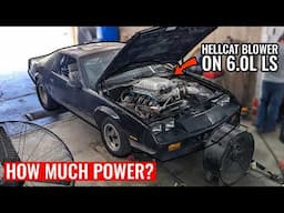 Dodge Hellcat Supercharger on 6.0L LS: DYNO RESULTS!
