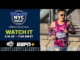 2025 United Airlines NYC Half Pro Race Livestream
