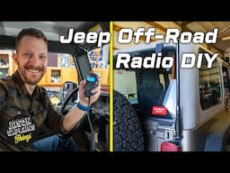This Jeep Wrangler GMRS Radio Setup is AWESOME!