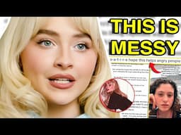 SABRINA CARPENTER IS IN TROUBLE (album cover drama)