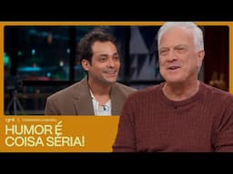 Eduardo Sterblich conta sobre PEÇA, humor, inspirações e paternidade! | Conversa Com Bial