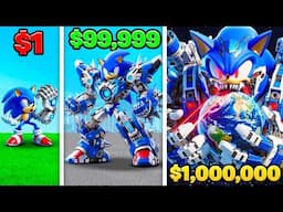$1 to $1,000,000 MECHA SONIC in GTA 5!