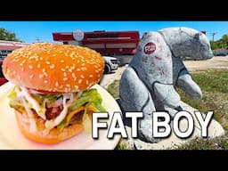 Winnipeg's Messiest Must-Try Burger! | Red Top Diner’s Legendary Fat Boy Review 🍔🍟