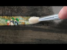 Professional Restoration Of Damaged 19th Century Watercolor