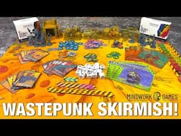 Paradise A Wastepunk Skirmish Game Review - Fantastic Art Style!