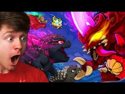 BABY GODZILLA vs BABY DESTOROYAH FINAL FORM! (Reaction)