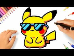 CÓMO DIBUJAR A PIKACHU 😎