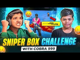 SNIPER KING🤬 CHALLENGE🔥 | BOX SNIPER 😨 | 1 VS 1 | FREE FIRE IN TELUGU #dfg #freefire