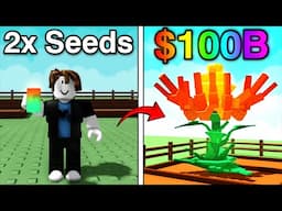 Starting Over With Only EMBER LILY Seeds in Grow a Garden