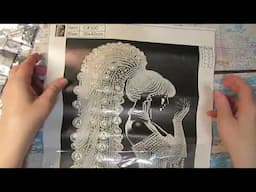 A Stamped Cross Stitch and Special Drill Diamond Painting From FGNORMAL - GORGEOUS!!