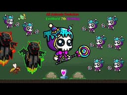 All Animals Evolution With New Birthday Reaper And Seventh Birthday Of (EvoWorld.io)