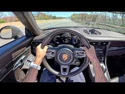 2018 Porsche 911 Targa 4 GTS - Is The Jack of All Trades Better than 992? (POV Drive)