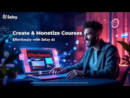 Create & Monetize Courses Effortlessly with Selsy AI