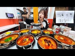 신상 라면집이 생겼다고해서 전메뉴 털었더니 재료소진..?😂 수제양념이 들어간 라면전문점 먹방