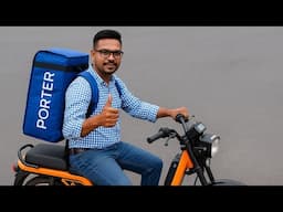 Porter First Day First Order Delivery || Porter Bike Delivery Earnings || VSK Vlogs