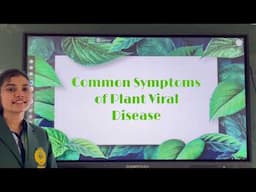 PATH171. Lec65. Common symptoms of plant viral diseases by Satya Ramani  K
