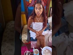🇵🇭 Filipina Beauty in Bath Towel Tries Carolina Reaper Hot Sauce! OFF GRID ISLAND LIVING PHILIPPINES