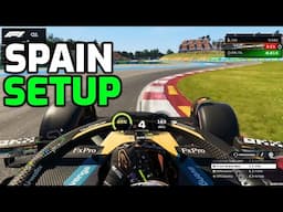 F1 25 Spain Online Track Guide + Setup w/ ERS (1:11.806)