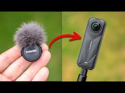 Insta360 Mic Air - Externes Mikrofon für die Insta360 X5 ohne extra Empfänger // Vorstellung + Test