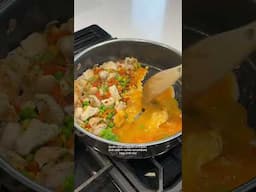 chicken egg fried rice 🍚 #healthyrecipes #healthymeal #mealideas