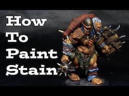 Introductory Guide to Paint Staining Miniatures